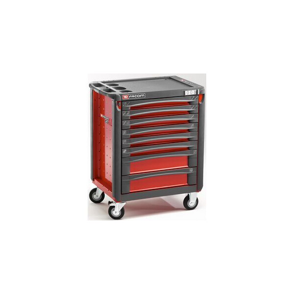 Servante jet.xl 8 tiroirs rouge - Facom - JET.8XL
