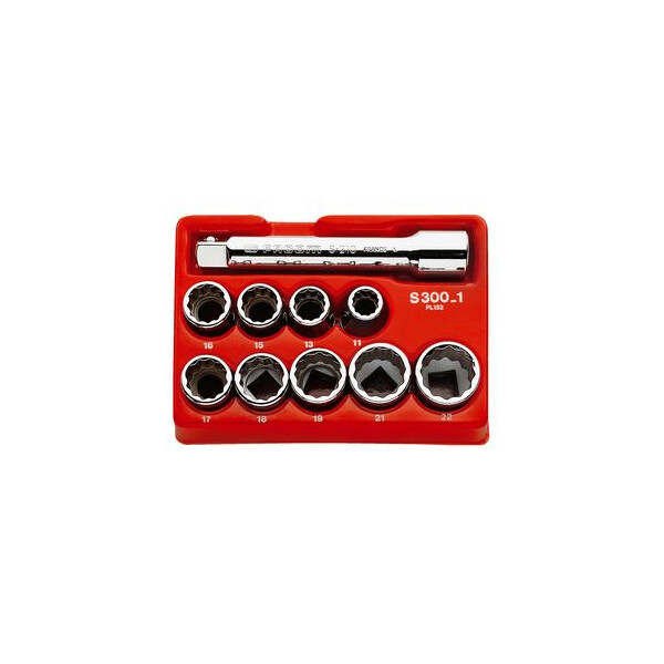 Module douilles pour clé dynamomètrique 15 x 10 mm - Facom - S.300_11
