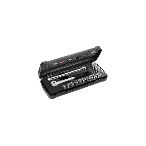 Coffret de douilles 1/2" 12 pans de 10 à 24 mm - Facom - S.420B