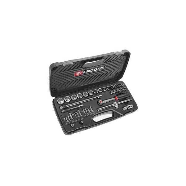 Coffret de douilles cdx 12 pans de 7 à 27 mm - Facom - SJ.440