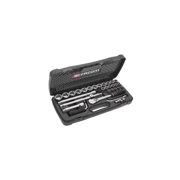 Coffret de douilles 1/2" 6 pans - Facom - SM.441EP