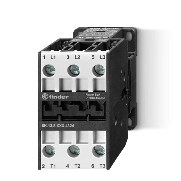 Contacteur 24V AC 3NO 24A 400V AC3 - 11kW AC3 - Finder - 450261