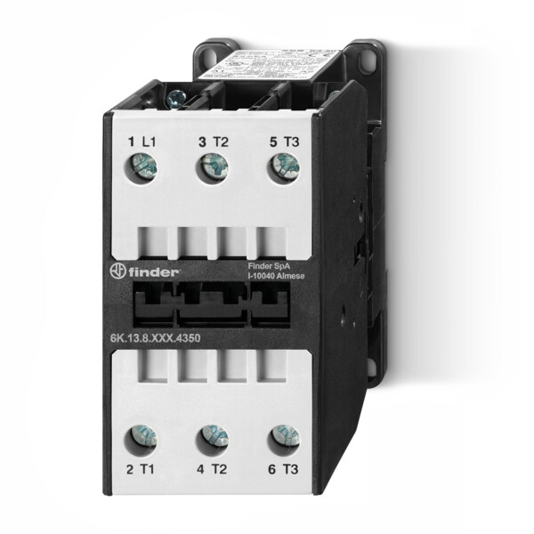 Contacteur 24V AC 3NO 50A 400V AC3 - 22kW AC3 - Finder - 451312