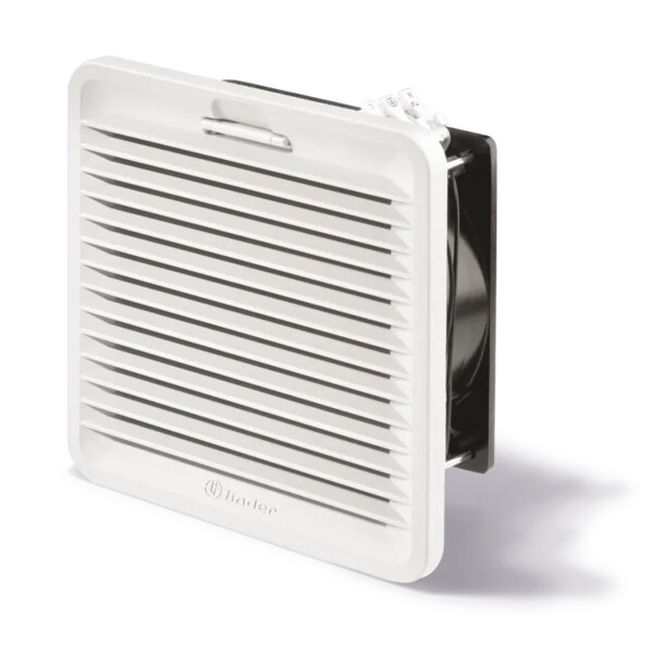 Ventilateur à filtre flux air inversé taille 5, 230VAC, 660m³/h, Push-in, IP54 - Finder - 445199