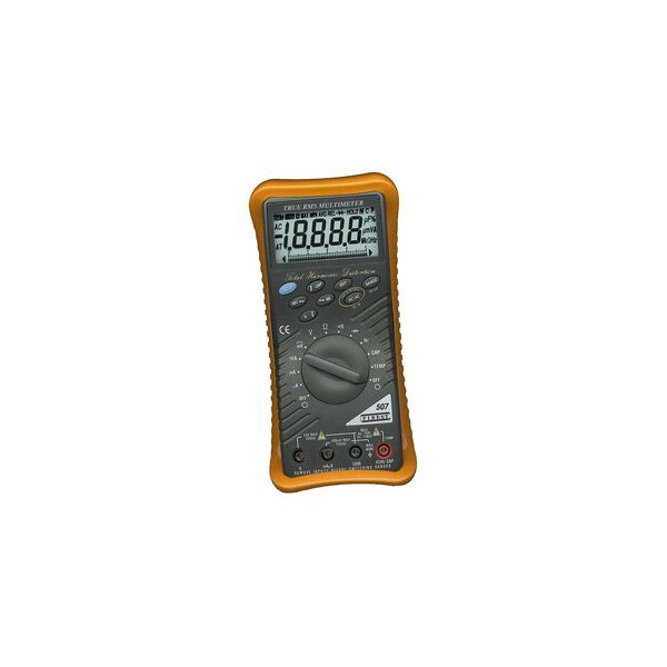 Multimètre numérique750vca/1000vcc/10aca-cc/20mw/1000µf/200khz/°c/trms - Finest - Finest - F507THD