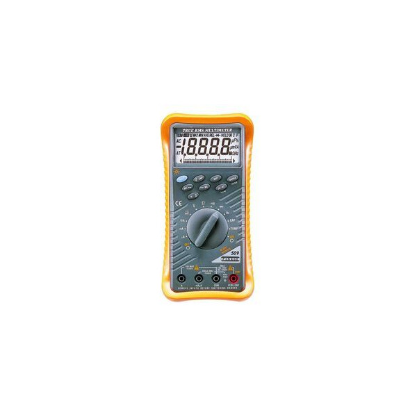 Multimètre numérique750vca/1000vcc/10aca-cc/20mw/1000µf/200khz/°c/rs232/trms - Finest - Finest - F509THD
