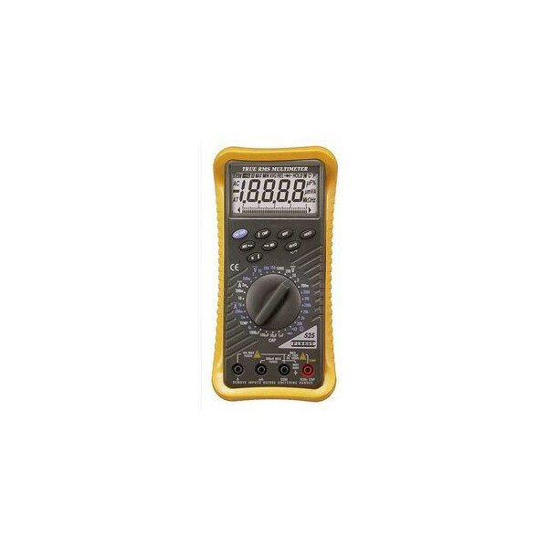 Multimètre numérique750vca/1000vcc/10aca-cc/20mw/1000µf/200khz/°c/trms - Finest - Finest - F525