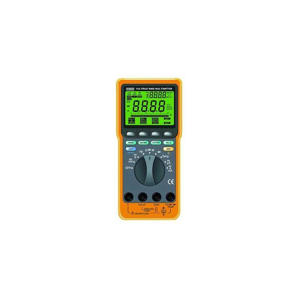 Multimètre numérique 1000vca-cc/10aca-cc/50mw/5mf/5mhz/°c/50ns/trms - Finest - Finest - F705