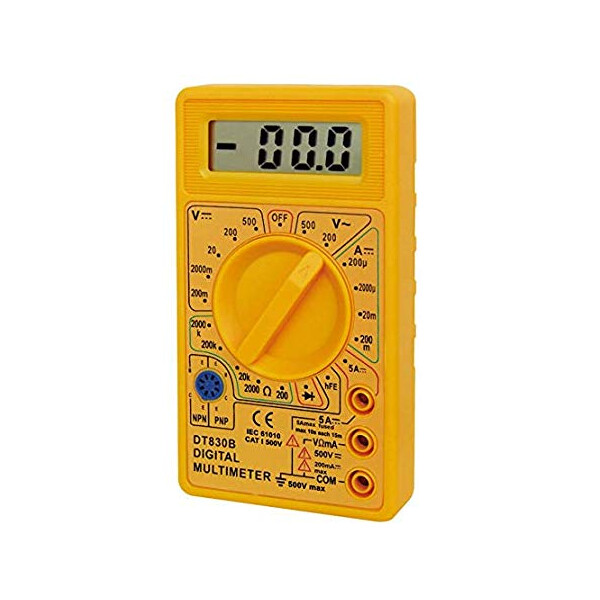 Multimètre digital jaune - Franelec - Franelec - MULTIBL