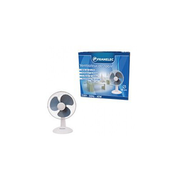 Ventilateur de Bureau Franelec 45W Diamètre 30 cm - Franelec - VDT-30BO