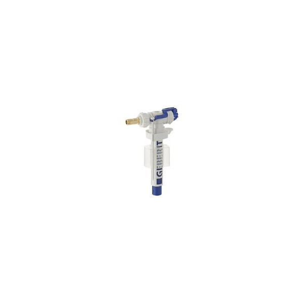 Robinet flotteur Geberit type 383, alimentation latérale, 3/8", mamelon en laiton - Geberit - 281.002.00.5