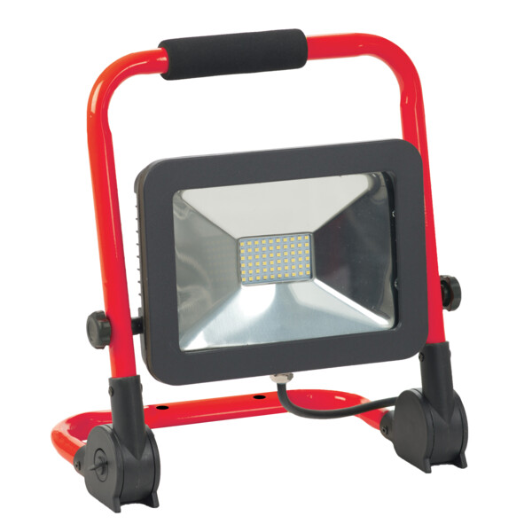 Projecteur portable LED 30W pliable - 3m de câble H05RNF 3G1 - 3300 lumen - Generix - 0232236