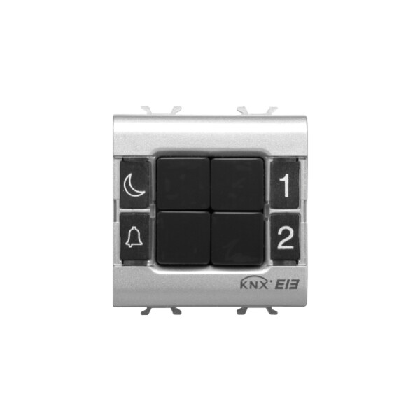 Clavier À Encastrer 4 Canaux Eib Titane - Gewiss - GW14782
