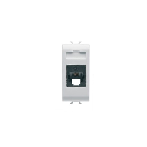 Connecteur Telephonique Rj12 1m Blanc - Gewiss - GW10404
