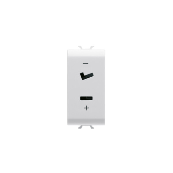 Prise Tbts 2p 6a 24v PolarisÉe 1m Blanc. - Gewiss - GW10452