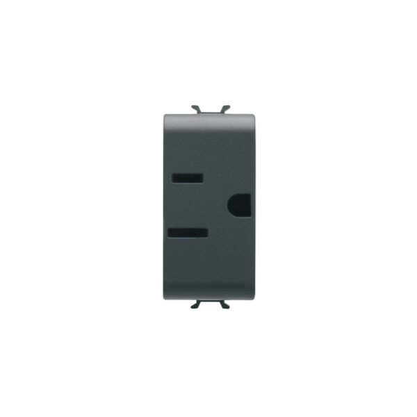 Prise 1m 2 P+t 15a Std Usa Noir - Gewiss - GW12286