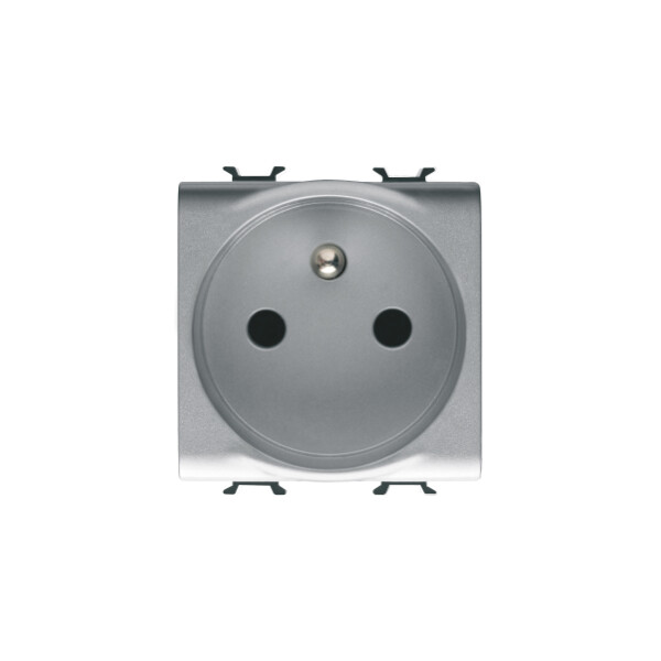 Prise 2m 2 P+t 16a CÂb.rapide Fr.tit. - Gewiss - GW14247F