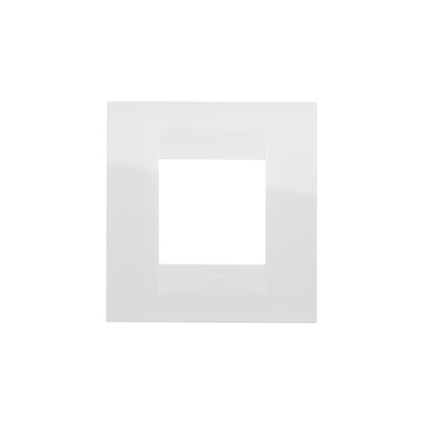 Plaque Geo Int. 2p Blanc CrÈme - Gewiss - GW16422TB