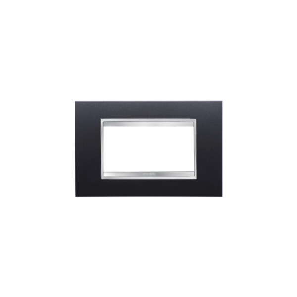Plaque Lux 4p Ardoise - Gewiss - GW16204VA