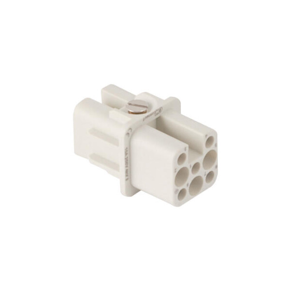Ins.fem.21x21 7p+t 10a 250v sertir gris - Gewiss - GW76025