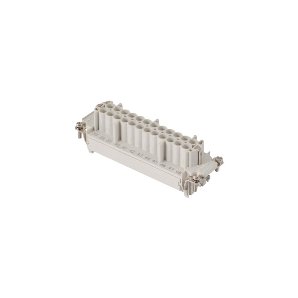 Ins.fem.104x27 24p+t 16a 1-24 500v sert. - Gewiss - GW76065