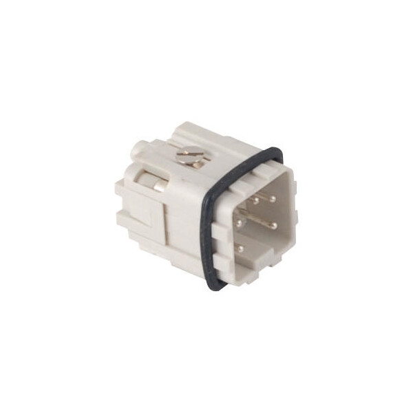 Insert mÂle 21x21 4p+t 10a 250v - Gewiss - GW76102
