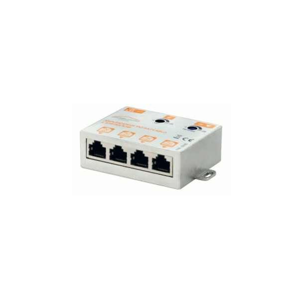 Repartit.amplif.tv-sat-cablo 4 rj 45 - Gewiss - GW40758