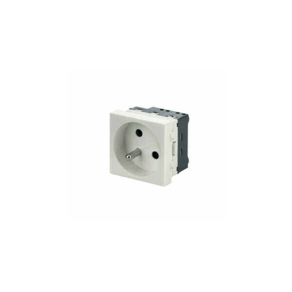 Socle de prise 2p+t 16a 45x45 - Gewiss - GW40786