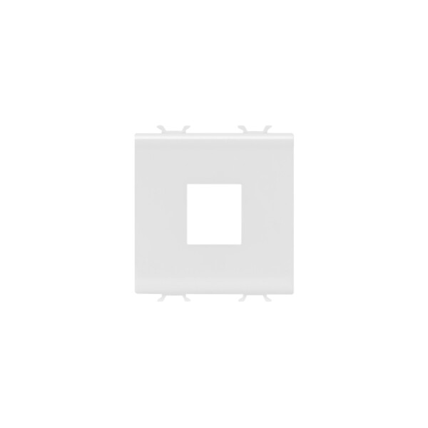 Support connecteur rj45 2m blanc - Gewiss - GW10433