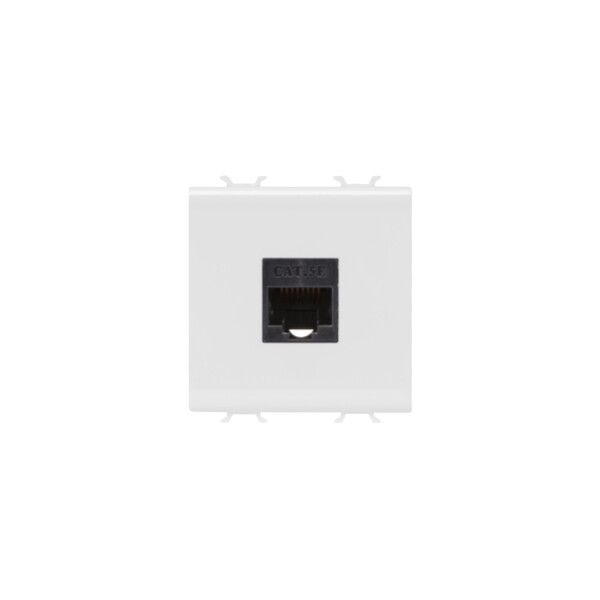 Connecteur rj45 2m cat.5e utp blanc - Gewiss - GW10434