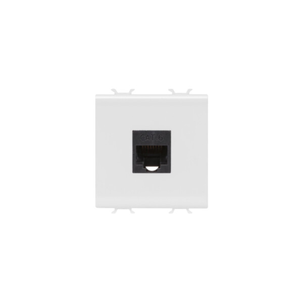 Connecteur rj45 2m cat.6 utp blanc - Gewiss - GW10435