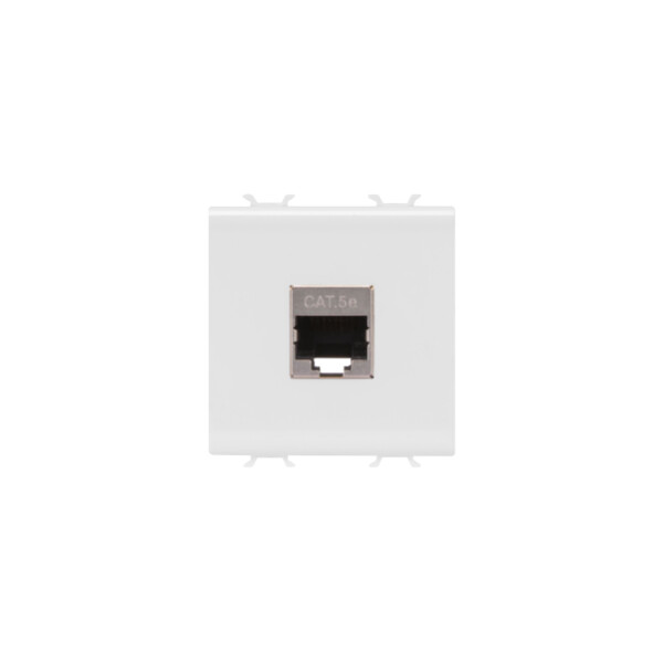 Connecteur rj45 2m cat.5e ftp blanc - Gewiss - GW10436