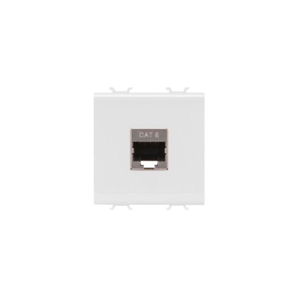 Connecteur rj45 2m cat.6 ftp blanc - Gewiss - GW10437