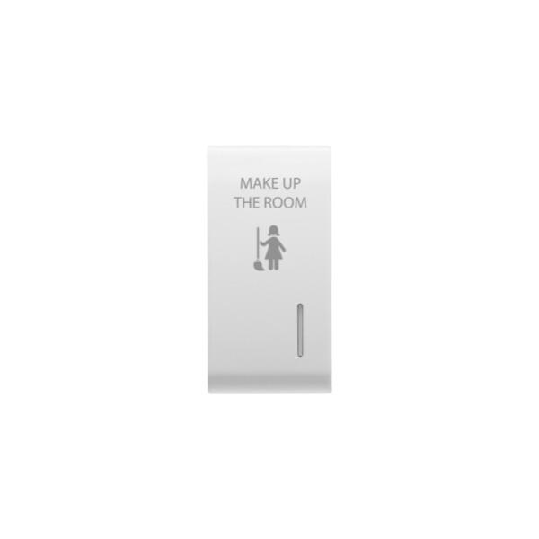 Touche interchangeable 'mur' 1m blanc - Gewiss - GW10732