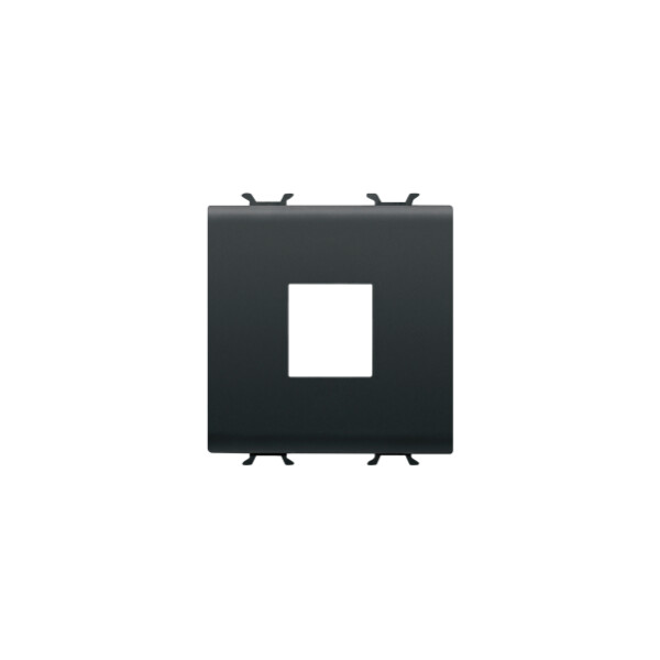 Support connecteur rj45 2m noir - Gewiss - GW12433
