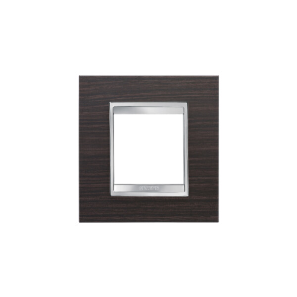 Plaque Lux Int. 2p WenguÉ - Gewiss - GW16222LW