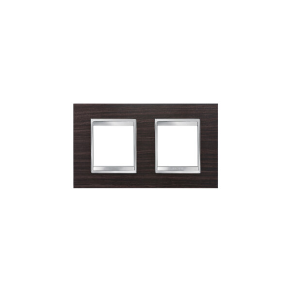 Plaque Lux Int. 2+2p H WenguÉ - Gewiss - GW16223LW