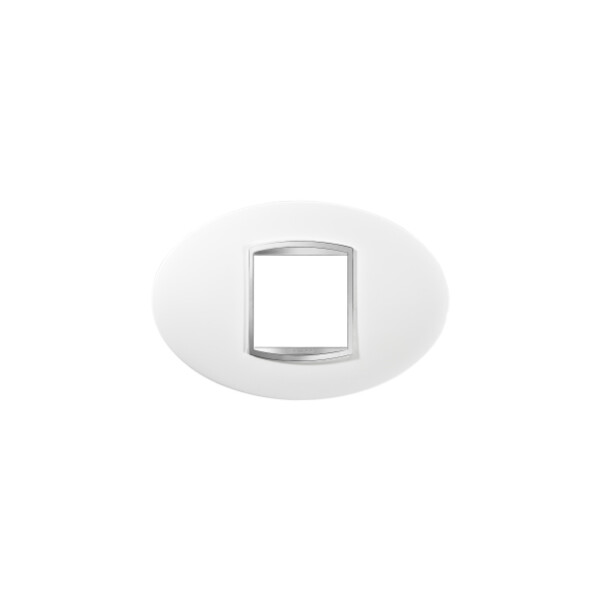Plaque Art 2p Blanc Crême - Gewiss - GW16302TB