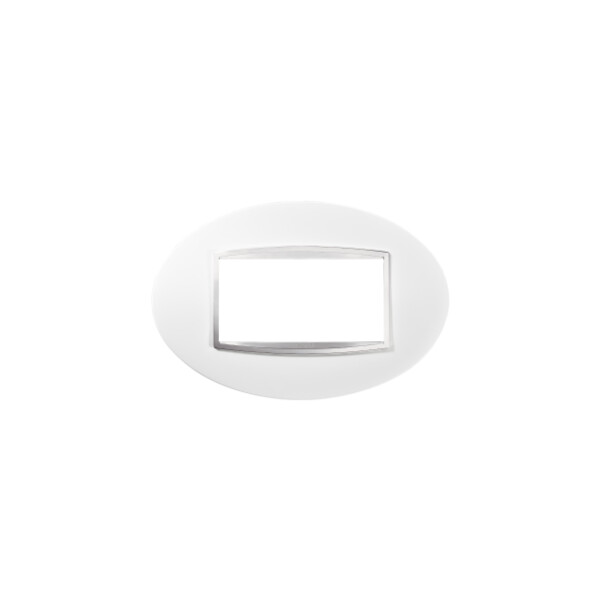 Plaque Art 4p Blanc CrÈme - Gewiss - GW16304TB