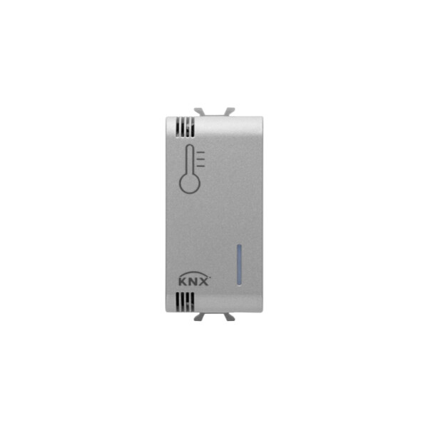 Sonde tempÉrature knx À encastrer titane - Gewiss - GW14799