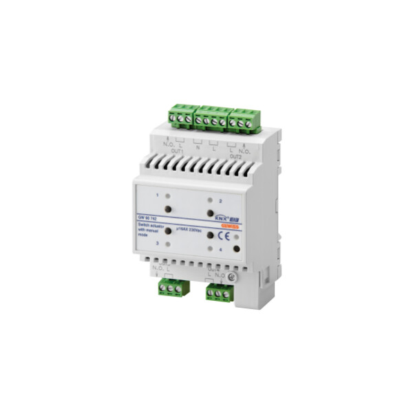Attuat.4 Can.knx 16ax Com.man.guida Din - Gewiss - GW90742