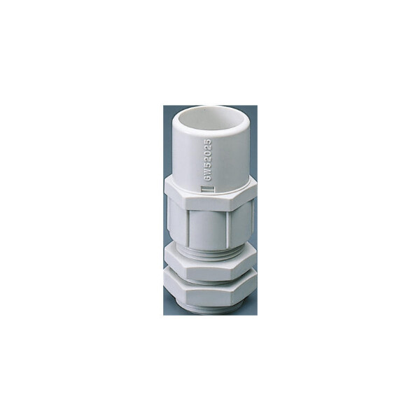 Presse-etoupe PG16 Gewiss en nylon pour tube D20 IP66 Gris RAL7035 - Gewiss - GW52025