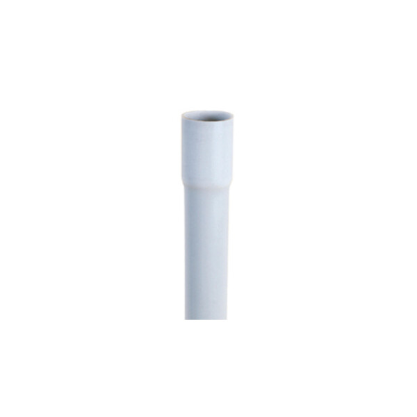 Tube IRL 3321 diamètre 32 Gewiss gris conduit rigide lisse tulipé longueur de 3m - Gewiss - DX27732