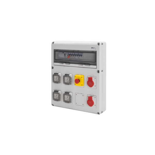 Coffret De Chantier 40A - 6 Prises - Gewiss - FR60158N