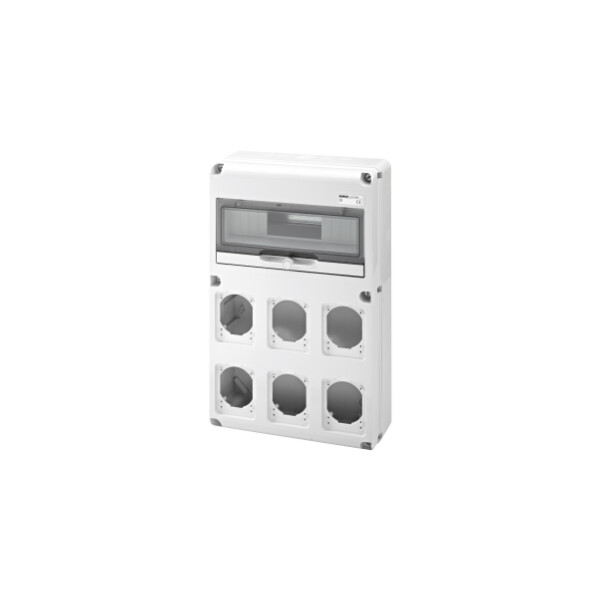 Q-din 14m 6 Pr.16/32a Ip65 - Gewiss - GW68008N
