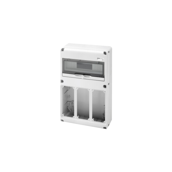 Q-din 14m 3 Pr.verr.vertical Sbf Ip65 - Gewiss - GW68010N