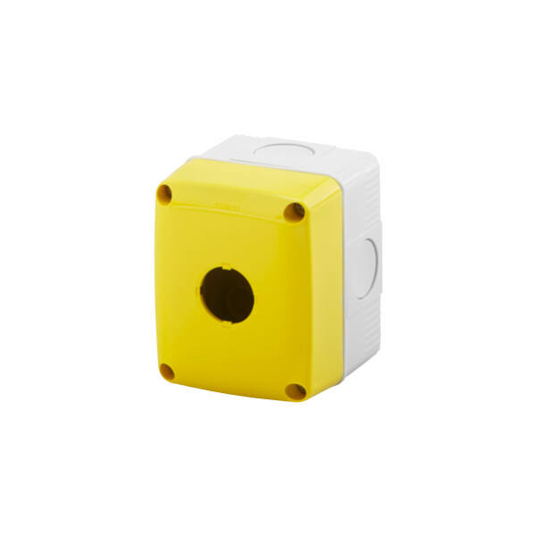 Coffr 1pos.bout.pouss.d.22 C.jaune - Gewiss - GW27111