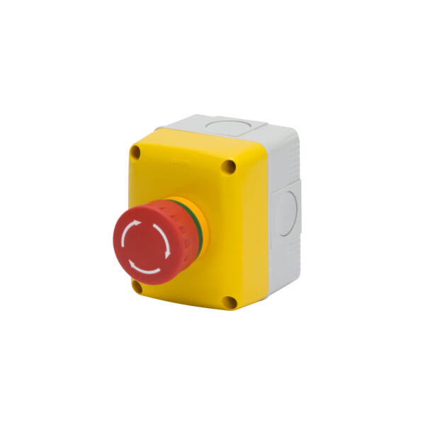 Boite 1p.bouton Secours - Gewiss - GW27202