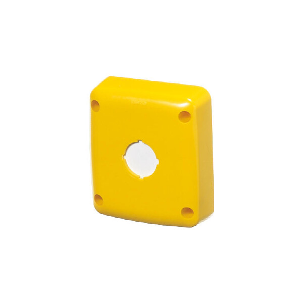 Plastron Vide 75x85mm Jaune - Gewiss - GW66745