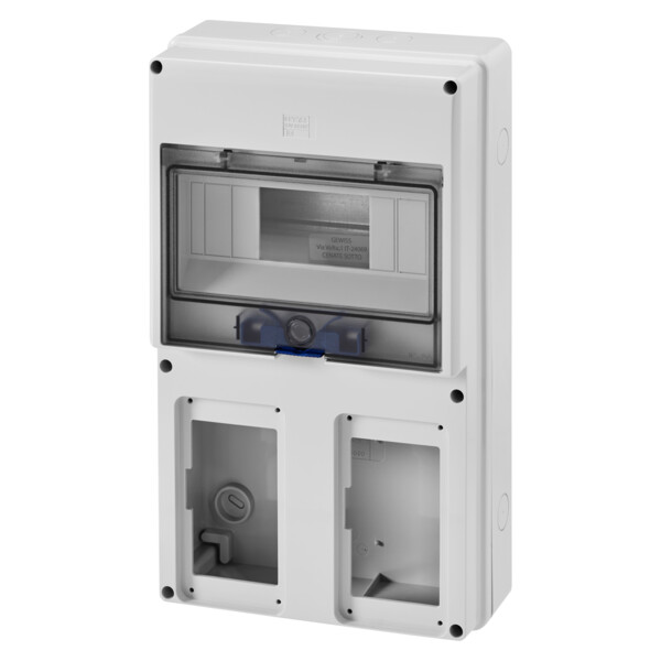 Coff.ip55 Non Cable 2 Prises Vert.combi. - Gewiss - GW66492